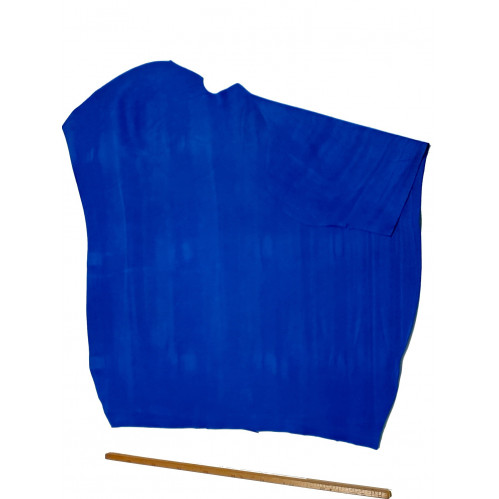 Croûte Veau Velours Bleu - Épaisseur 1,8 mm