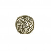 Concho Celtique Spiral - Diam 25 mm