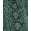 Vachette Fantaisie SERPENT Vert / Noir - Épaisseur 1 mm