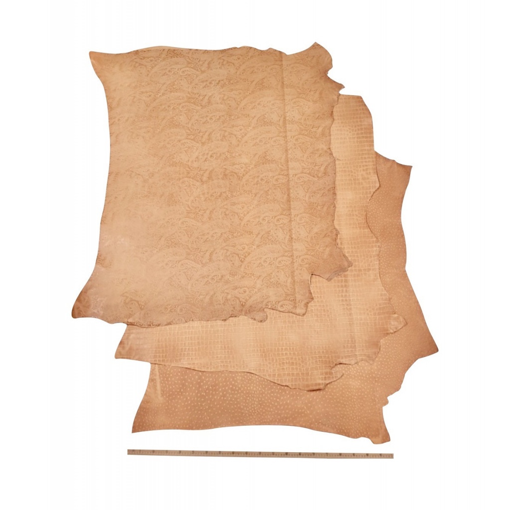 Collet CROCODILE - TOSCANA - Tannage Végétal - Naturel - Épaisseur ± 2mm (copie)