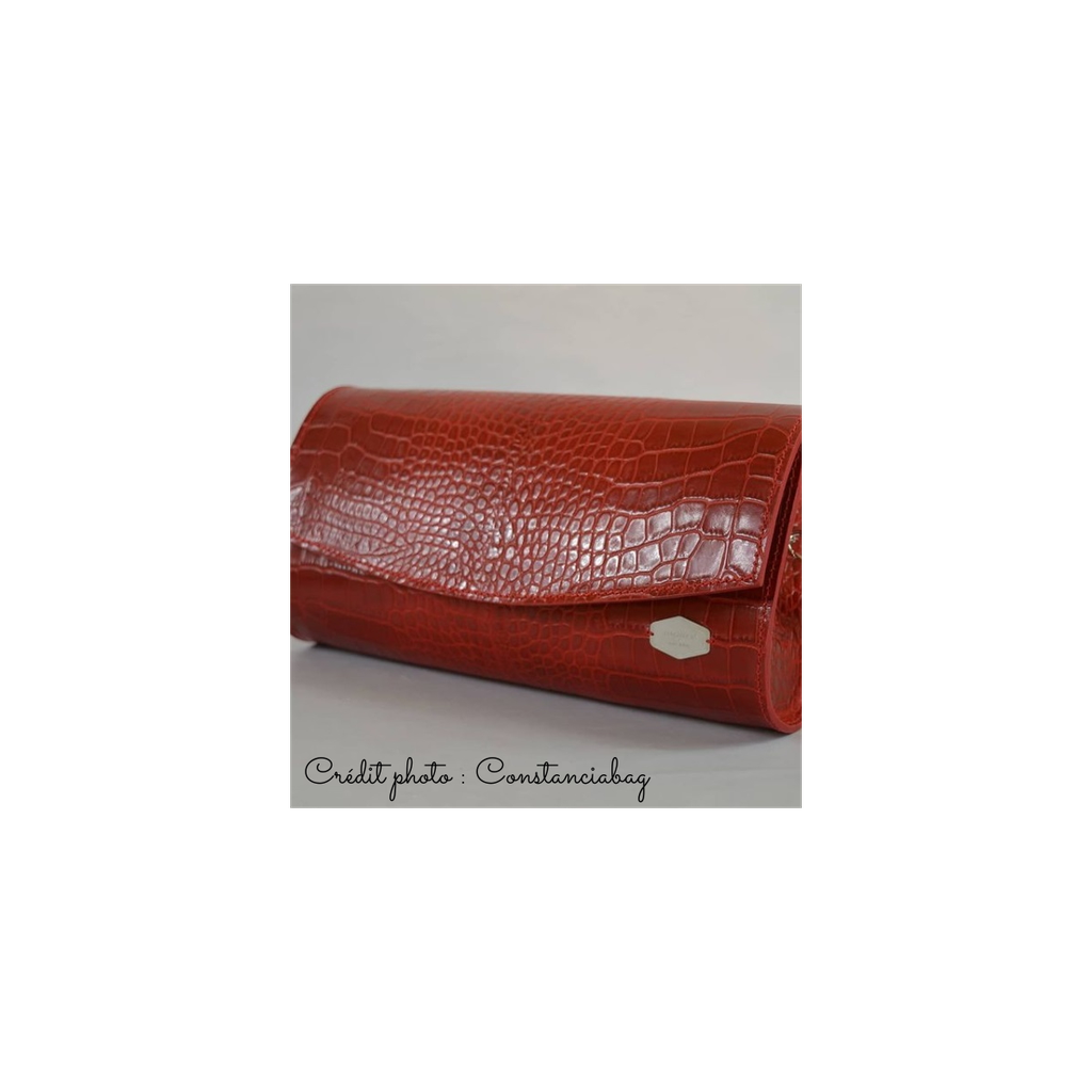 Collet CROCODILE - TOSCANA - Tannage Végétal - Naturel - Épaisseur ± 2mm (copie)