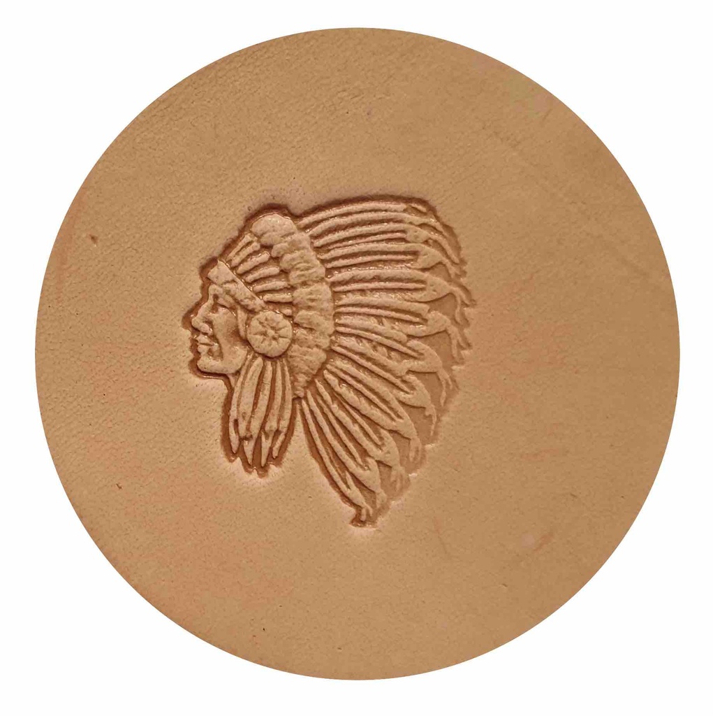 Matoir 3D - Tête chef Indien