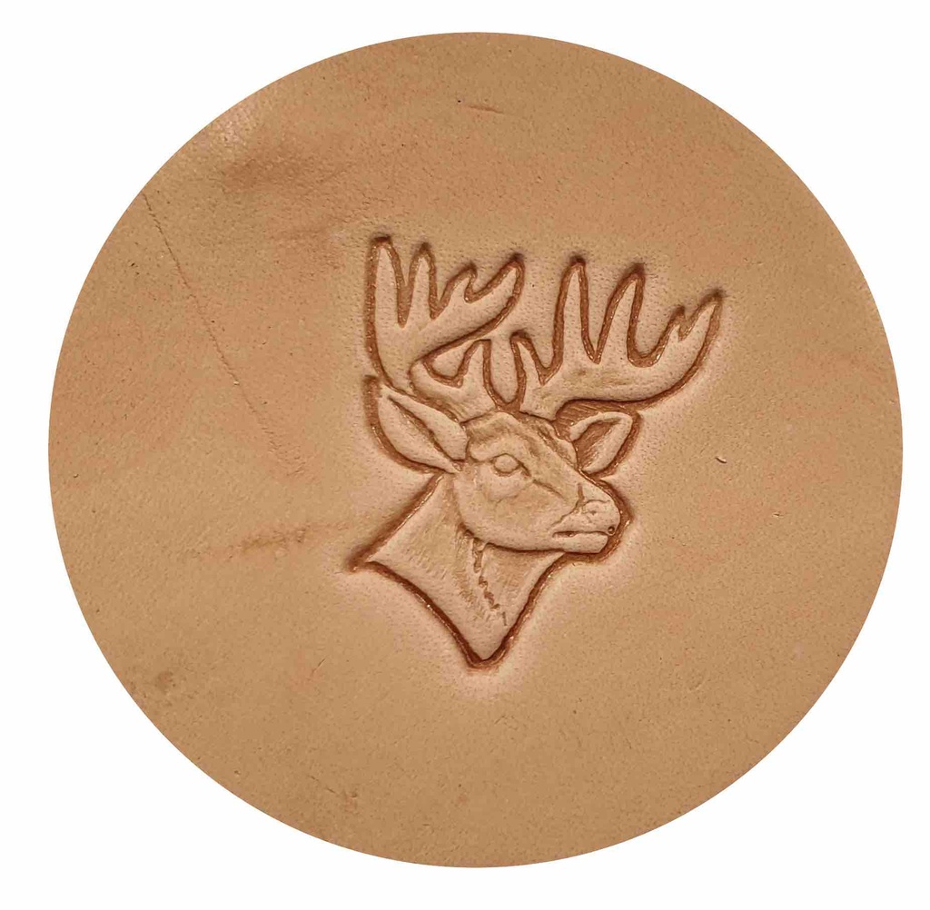 [OUTMATSTEAMPUNK88341-00] Matoir 3D - Tête de Cerf - Grand modèle