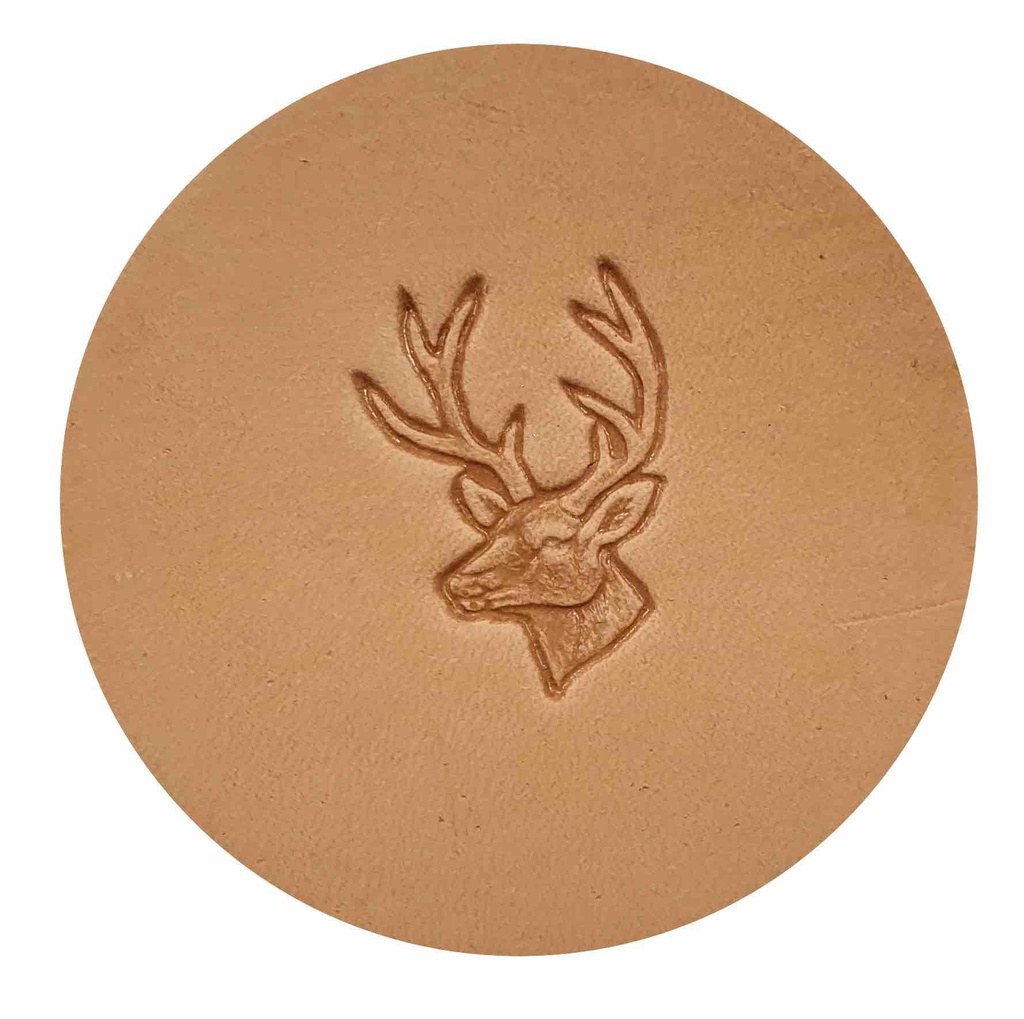 [OUTMATSTEAMPUNK88437-00] Matoir 3D - Tête de Cerf - Petit modèle