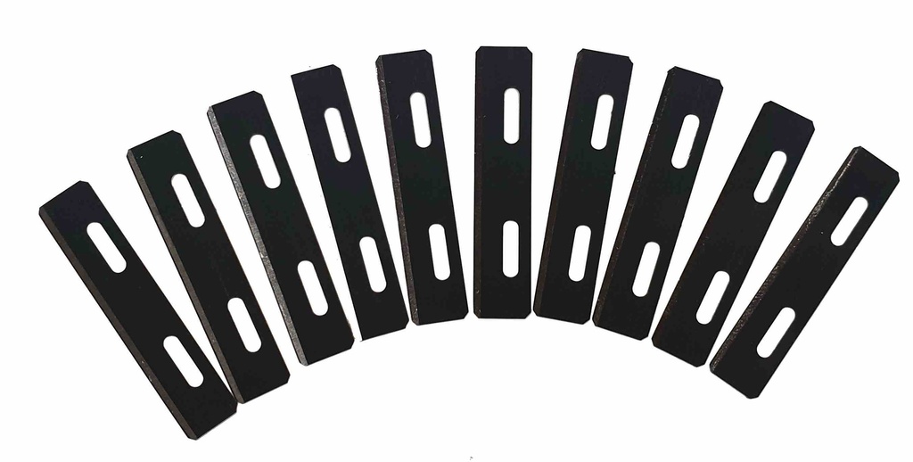 Kit de 10 Lames USA pour Coupe Lacet/couteaux australiens et couteaux à parer de sécurité