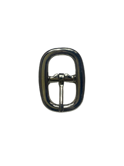 [BOUC-IV--71502-16] Boucle à barre centrale - Nickelée - 16mm