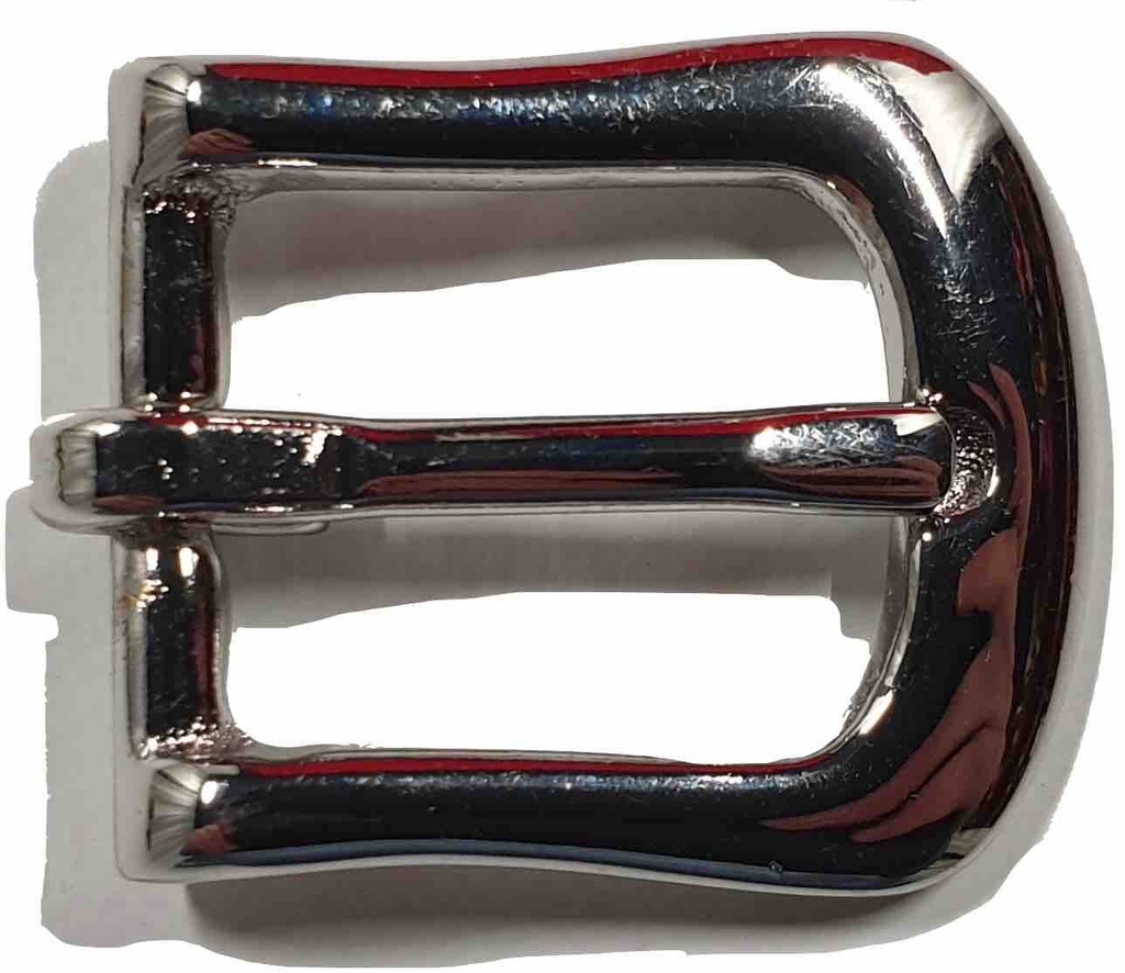 Boucle VENICE - Laiton Massif - Nickelée  - 22 mm