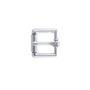 Boucle  à Rouleau - Plaquage Argent - 15 mm