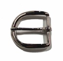 Boucle - Laiton Massif - Nickelée - 38 mm