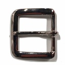 Boucle - laiton Massif -  Nickelée  - 40 mm