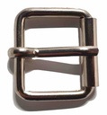 Boucle  - À Rouleau -  Nickelée - 40 mm
