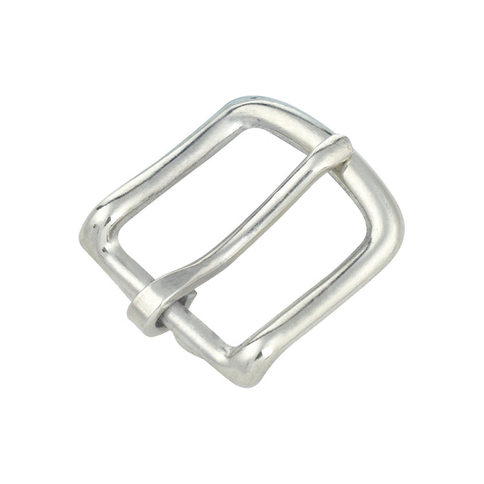 Boucle - Plaquage Nickelé - 25 mm