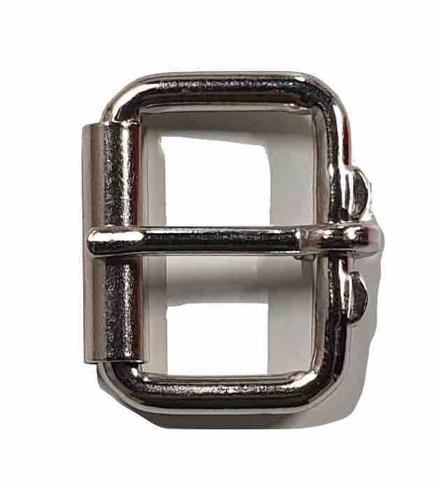 Boucle  à Rouleau - Plaquage Nickelé  - 35 mm