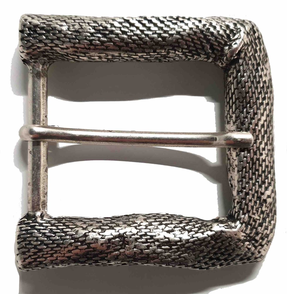 Boucle de ceinture - Plaquage Argent Vieilli - 40 mm