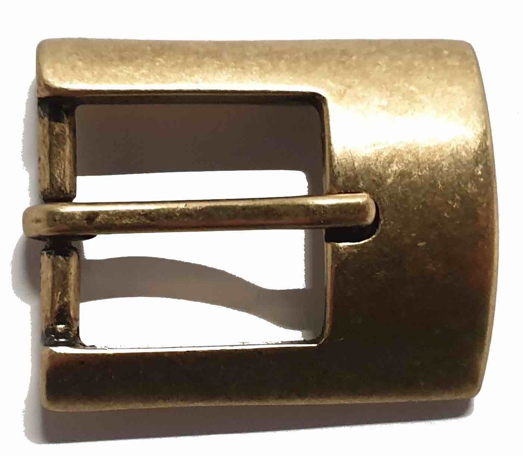 Boucle de ceinture - Plaquage Laiton Vieilli - 20 mm