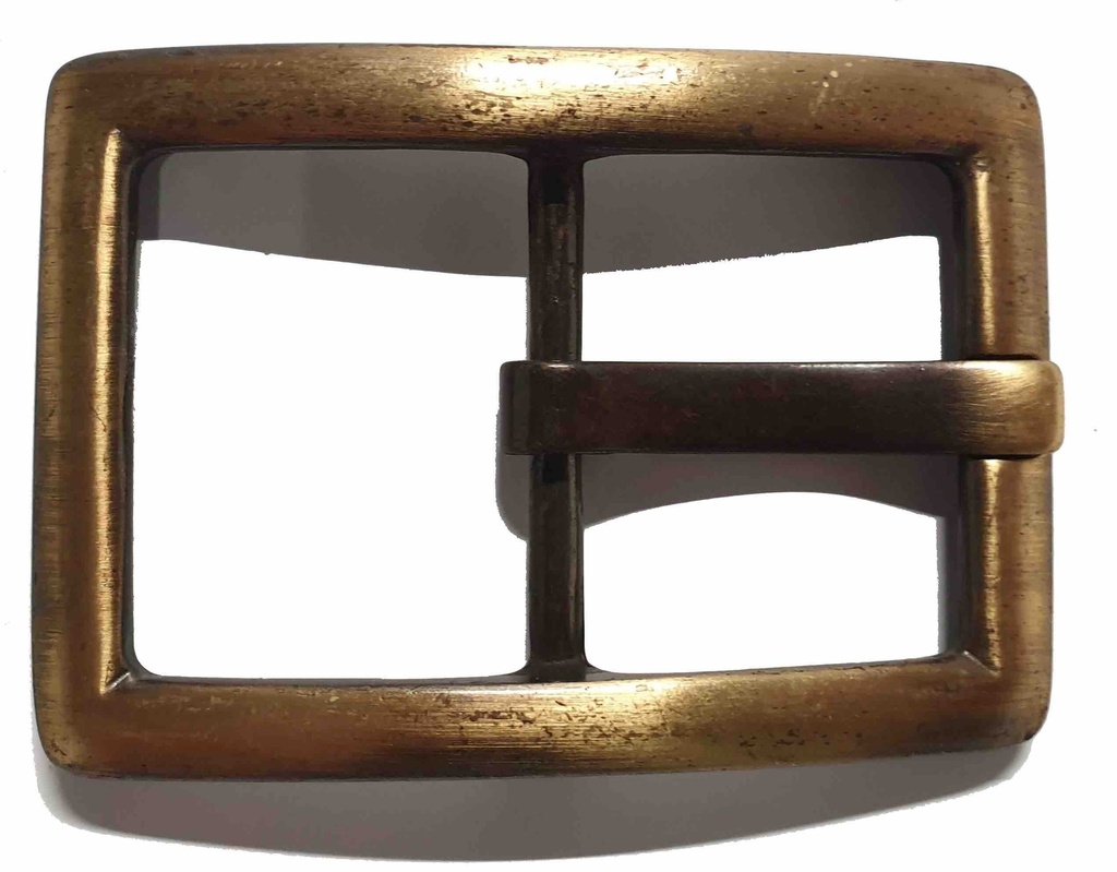 Boucle de ceinture - Plaquage Laiton Vieilli - 40 mm