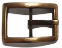 Boucle de ceinture - Plaquage Laiton Vieilli - 40 mm