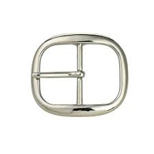 BOUCLE DOUBLE  - ACCESS 1 - NICKELÉE - 45mm