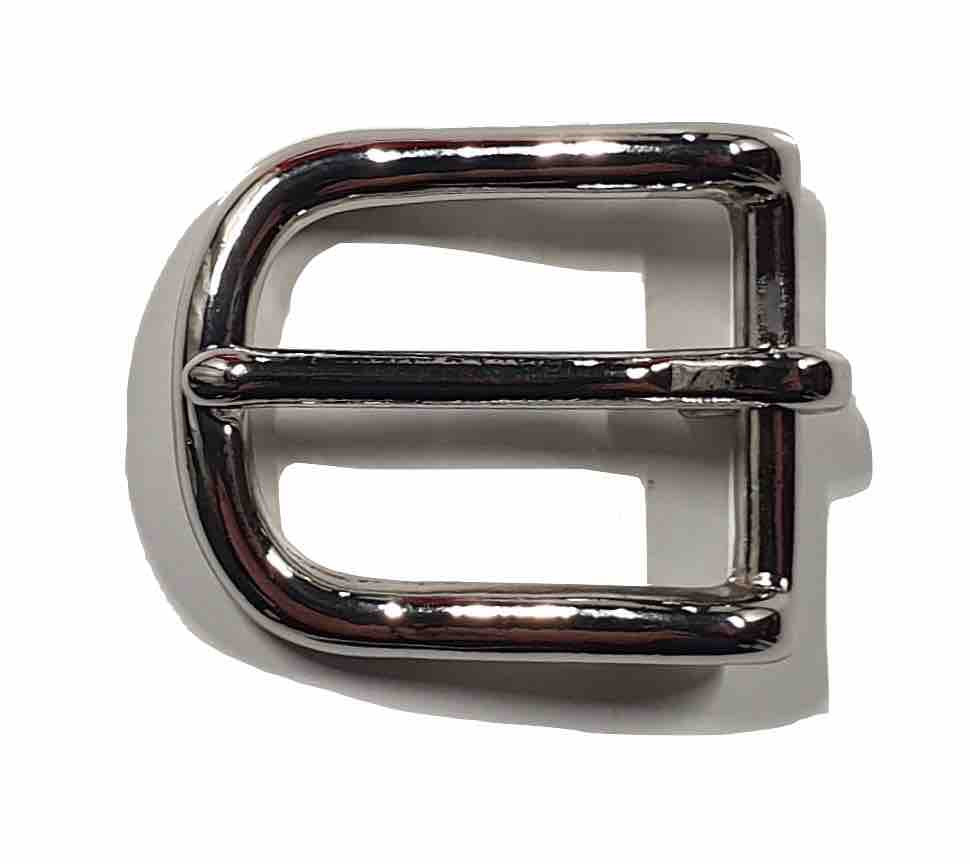 Boucle LYRE -  Laiton Massif - Nickelée - 26 mm