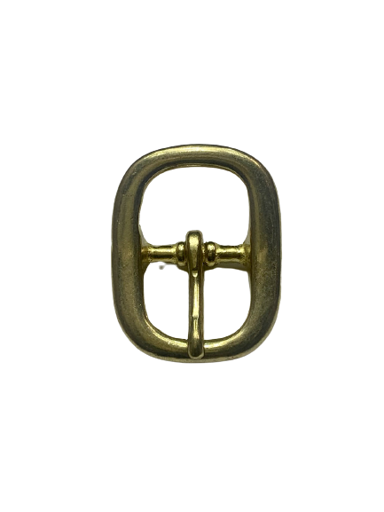 Boucle DOUBLE  - Laiton Massif -  25mm