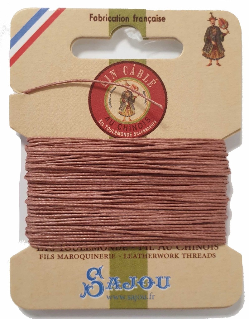 Fil de Lin Câblé 432 Daim 330 - 10 Mètres