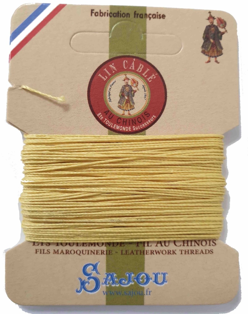 [FILICA532POUSSIN10239] Fil de Lin Câblé 532 Poussin 239 - 10 Mètres