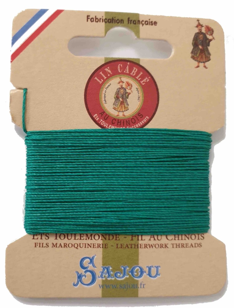 Fil de Lin Câblé 532 Gazon 436 - 10 Mètres