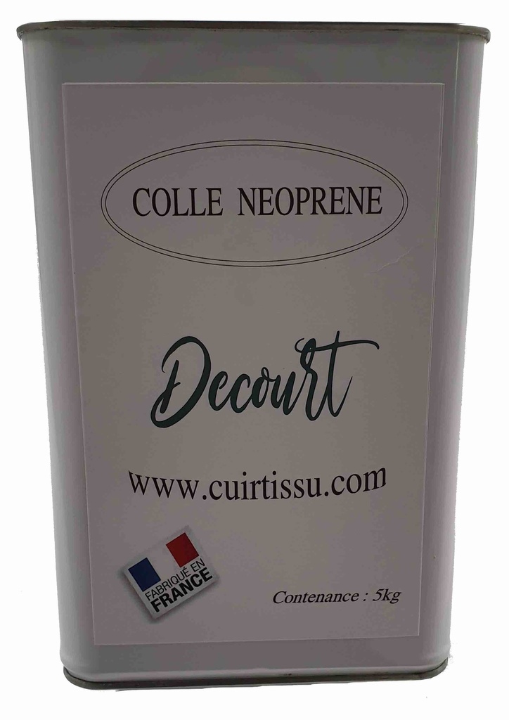 [TEINTCOLENEO5KG] Colle Néoprène non tâchante - EXTRA FLUIDE - 5 Kg - Decourt