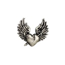 Concho Broken Heart - 30 x 30 mm