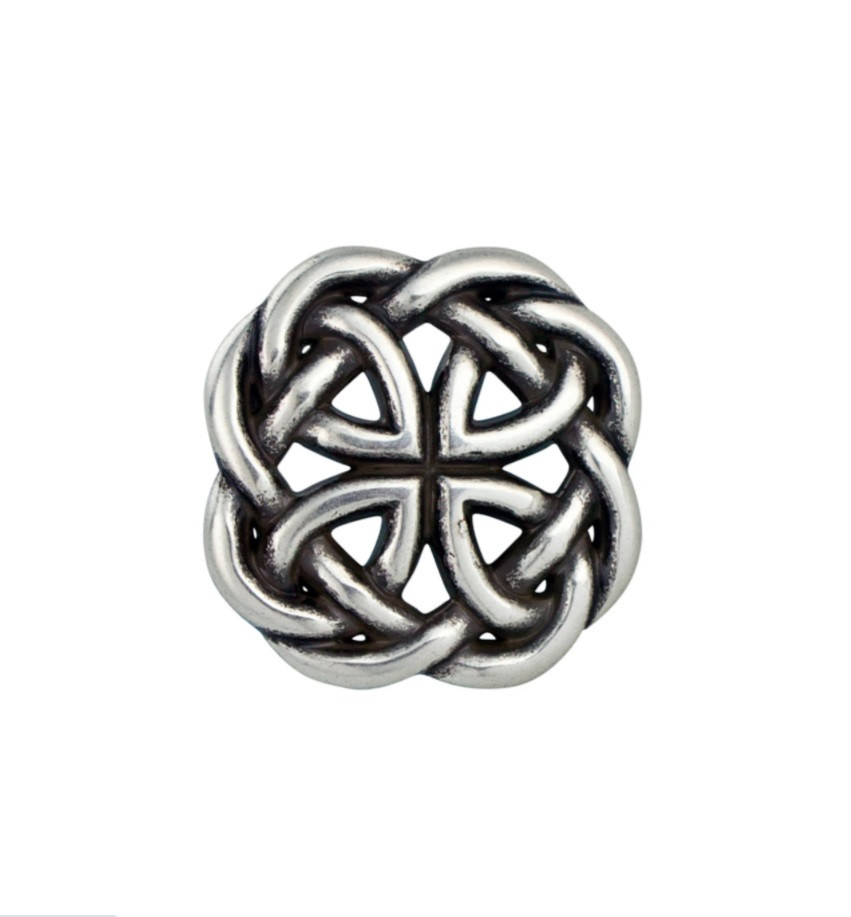 Concho Filigrane Celtique Round - 30 x 30 mm