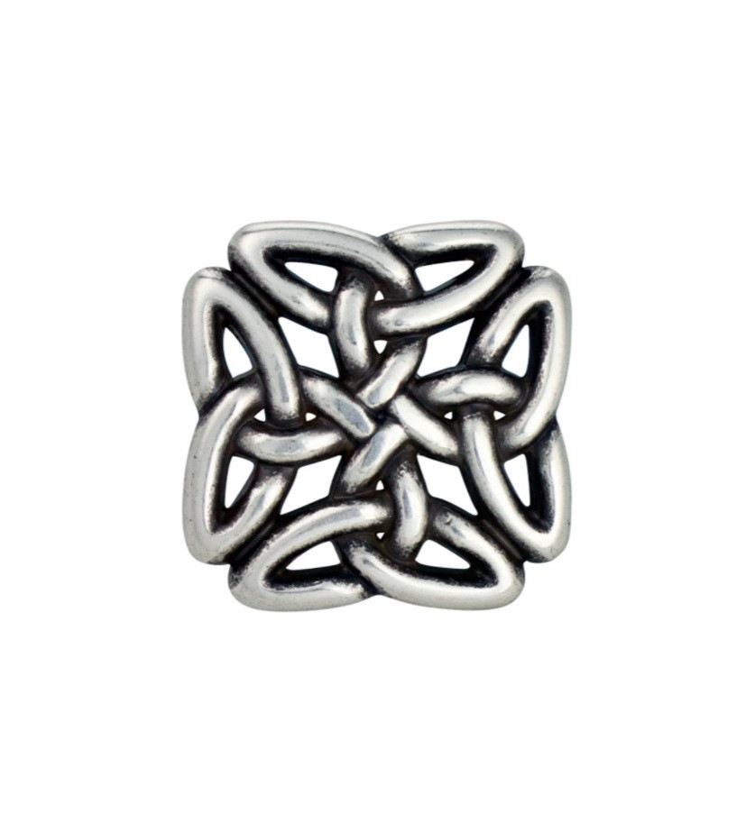[CONCHO-7999-04] Concho Filigrane Celtique Square - 30 x 30 mm