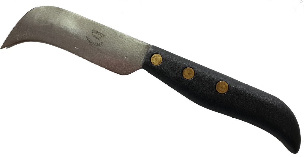 [COUAMACINABS115] Couteau à Main Cintré Manche ABS 115 mm - VERGEZ-BLANCHARD