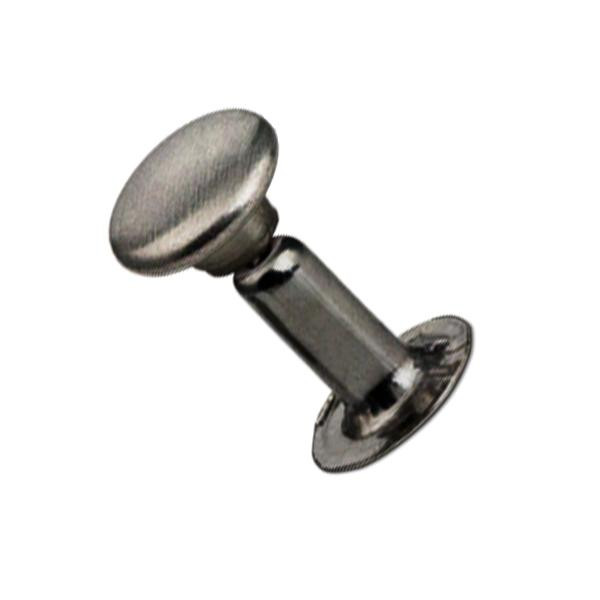 Lot de 100 Rivets Simple Calotte - Antique - 6 x 6 mm - SANS NICKEL - IVAN
