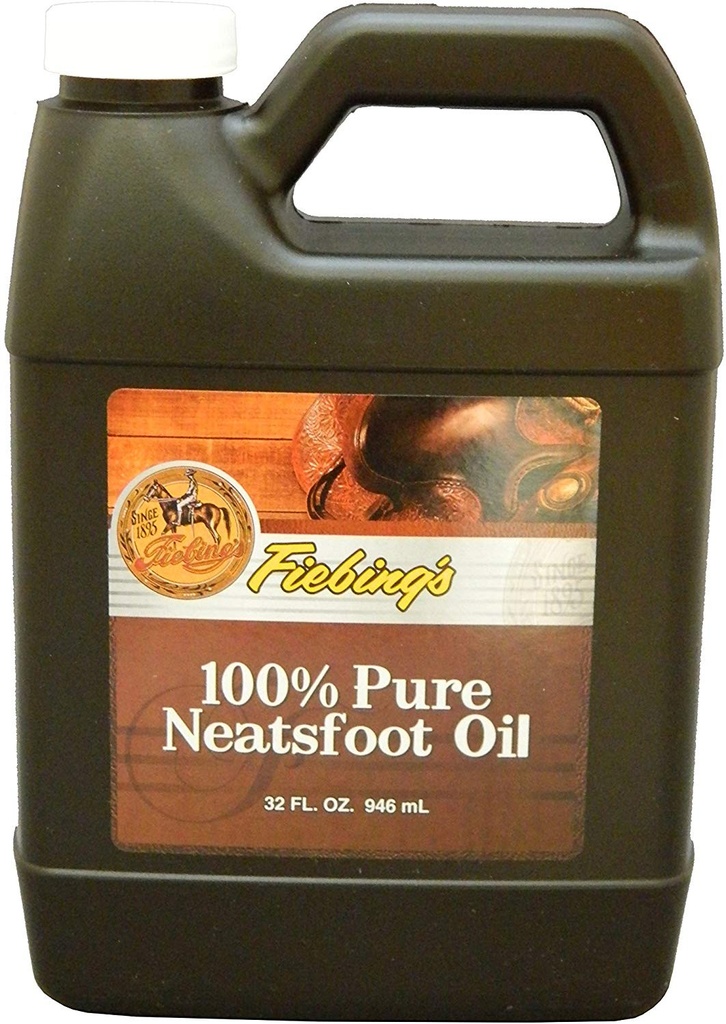 HUILE de PIED de BOEUF - 100% PURE - 32oz ( 946ml) FIEBING'S
