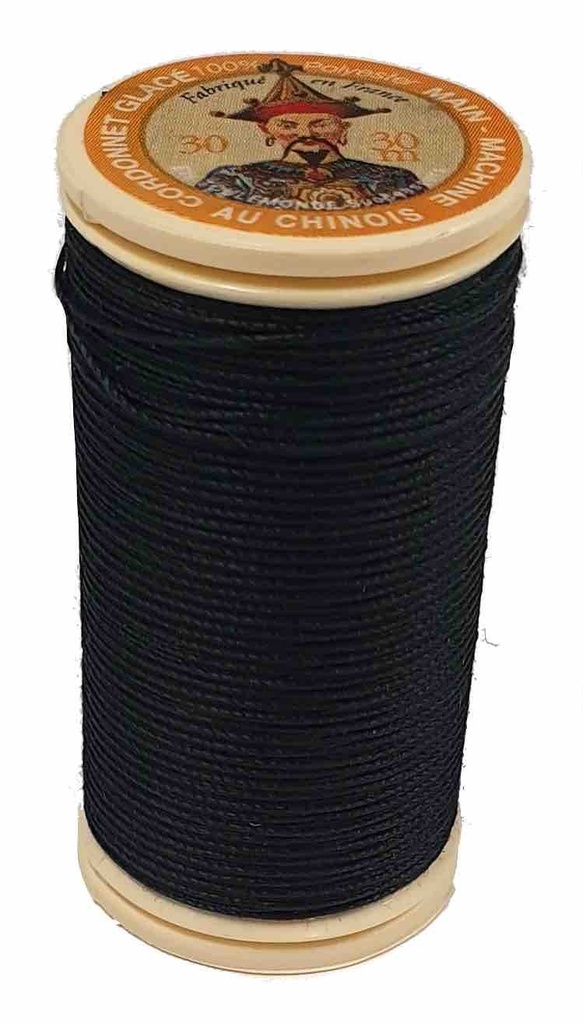 Fil Cordonnet Polyester Anthracite N°158 - 30 Mètres