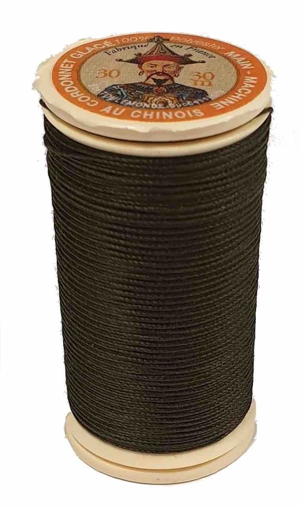 Fil Cordonnet Polyester Kaki N°840 - 30 Mètres