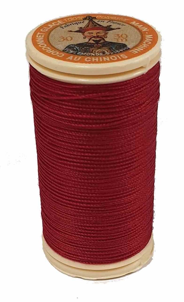 Fil Cordonnet Polyester Rouge N°525 - 30 Mètres