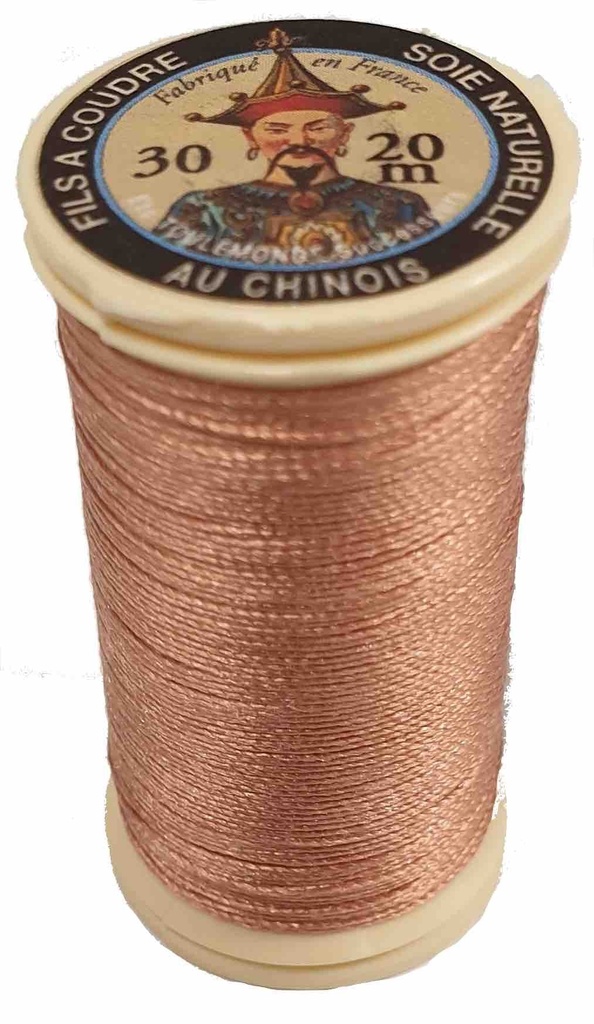 Fil de Soie Perlé Naturelle Fauvette N°330 - 20 Mètres