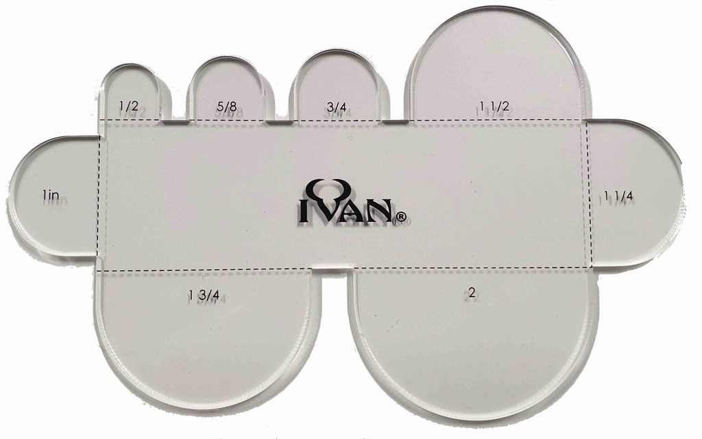 Gabarit Bouts de Ceinture Ronds Multi Tailles