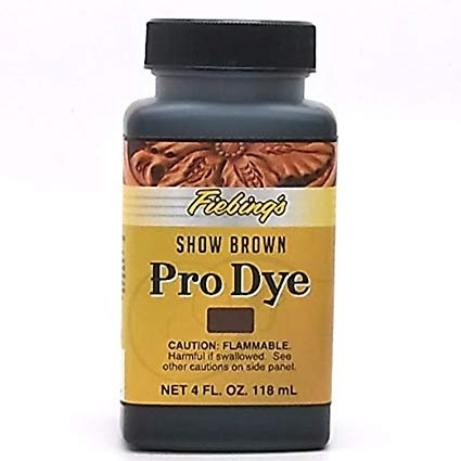 [2890 - SHOW BROWN] Pro dye  (Oil dye)  -  Show brown -  Teinture alcool - Fiebing's 4OZ