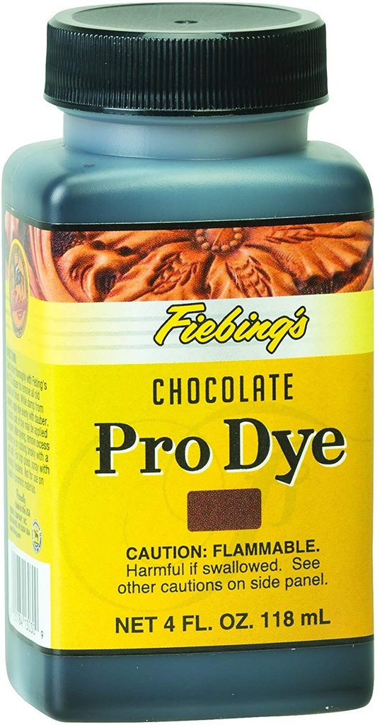 Pro dye  (Oil dye)  -  CHOCOLATE -  Teinture alcool - Fiebing's 4OZ
