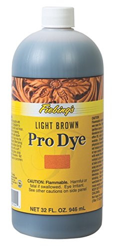[TEINTPDYE32ozLightbrown] Pro dye  (Oil dye)  -  LIGHT BROWN -  Teinture alcool - Fiebing's 32OZ