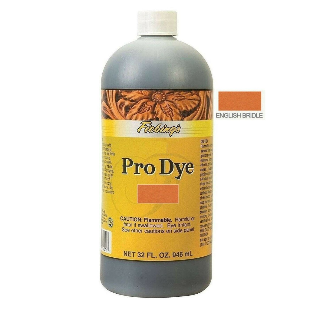[3549 - ENGLISH BRIDLE] Pro dye  (Oil dye)  -  English bridle -  Teinture alcool - Fiebing's 32OZ