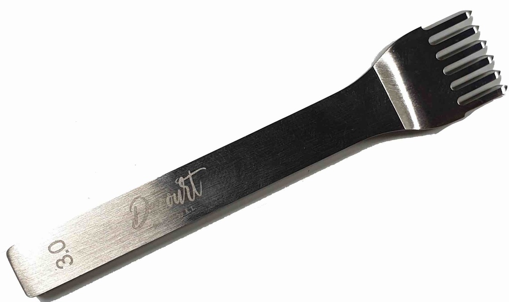 [OUTGRIFDIAMONDEC6DEN3] Griffe à Frapper Diamant " Decourt by KEVIN LEE " - N°9 - 3 mm - 6 Dents