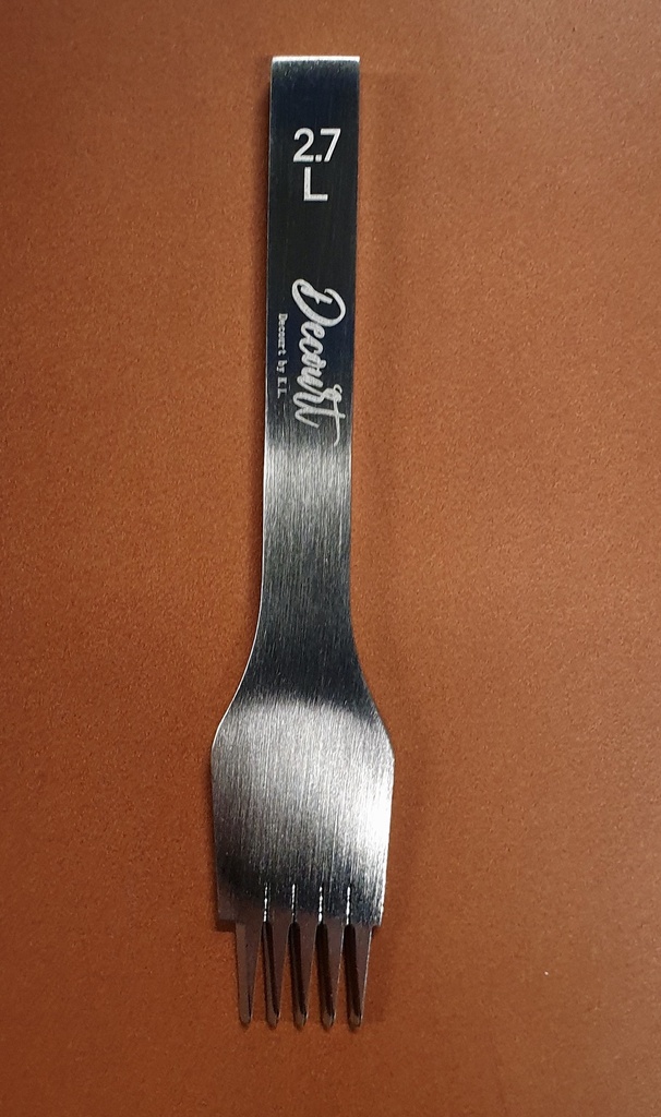 [Z01-404-3996] Griffe à Frapper - GAUCHER - Pricking " Decourt by KEVIN LEE " N°10 - 2,7 mm - 5 Dents