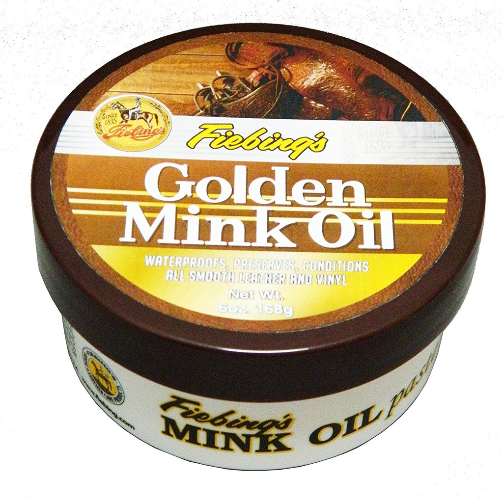 [3007 - GOLDEN MINK] GOLDEN MINK OIL PASTE - Conservateur à l'huile de  vison - 6oz (168g) - FIEBING'S
