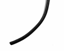 LACET ROND - NOIR - 3mm - VENDU AU MÈTRE