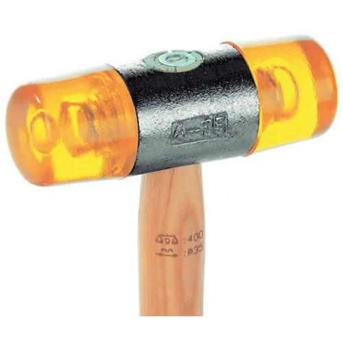 [Z02-101-834] Maillet ABS avec Embouts 50 mm - 880 Gr - VERGEZ-BLANCHARD