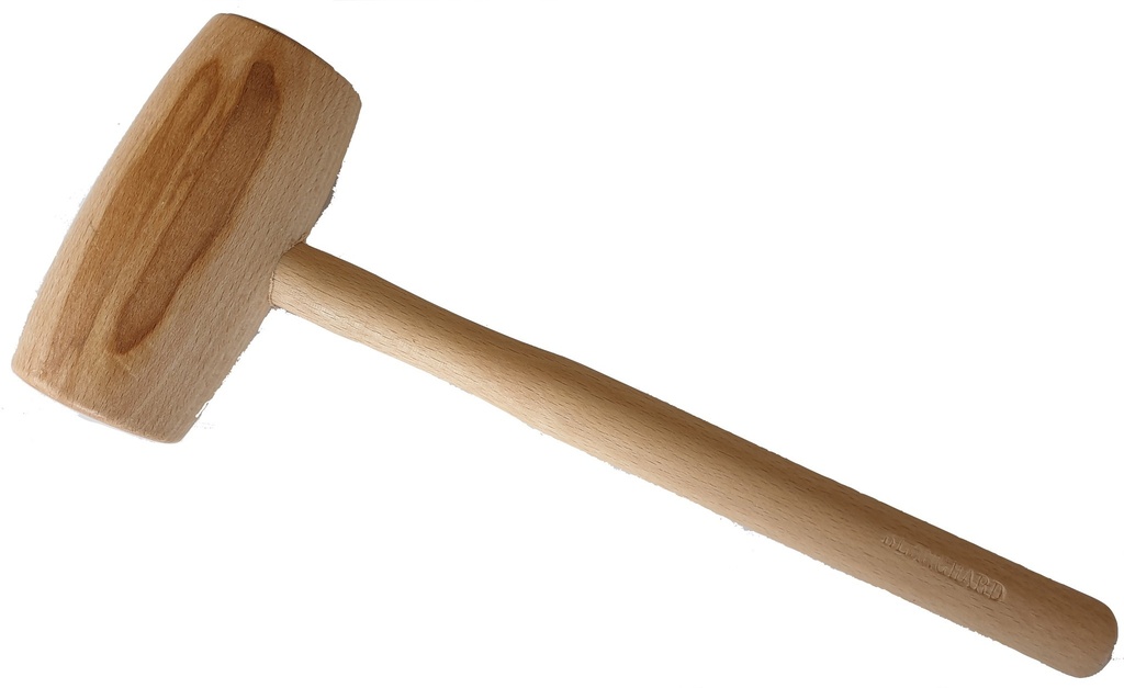 [Z02-101-833] Maillet en Bois 60 mm - Forme Tonneau - VERGEZ BLANCHARD