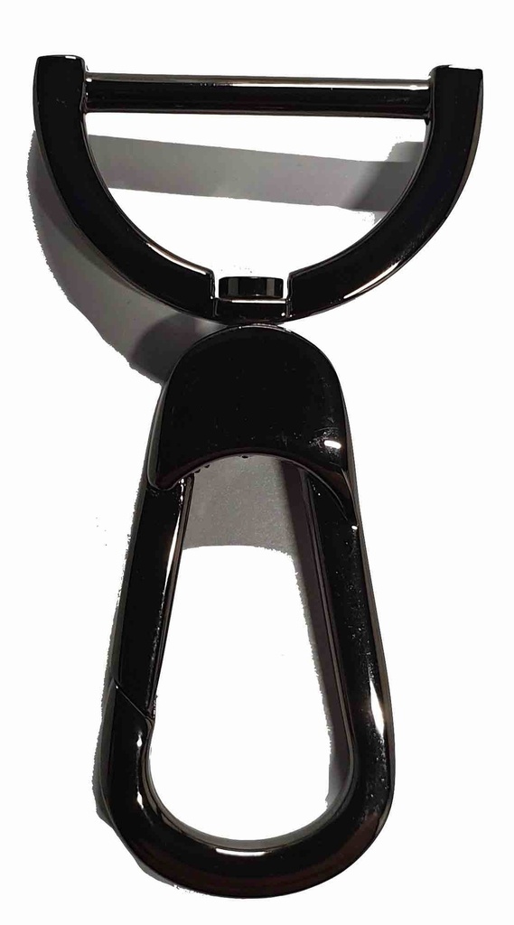 Mousqueton Tournant à ouverture latéral - Nacré - 25 mm